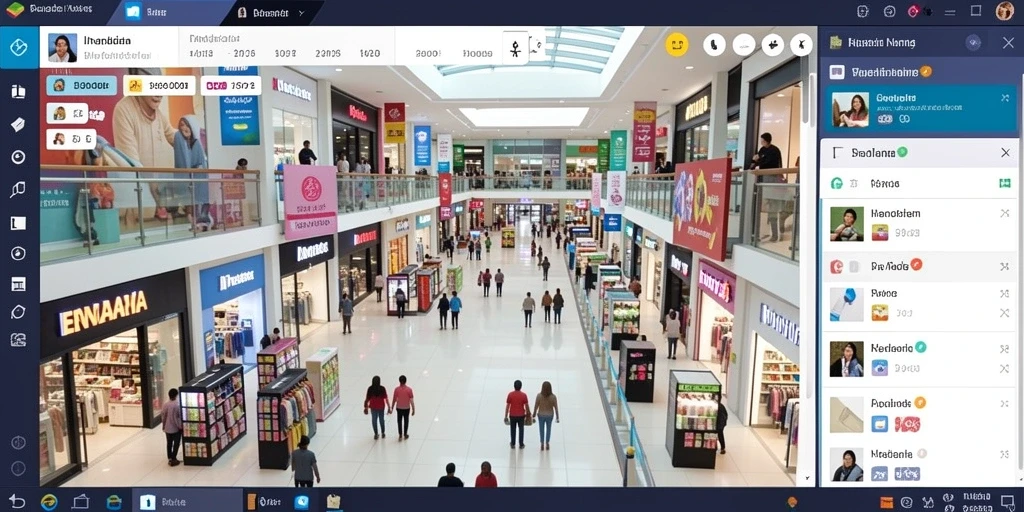 Tampilan antarmuka pengguna yang modern dan intuitif.