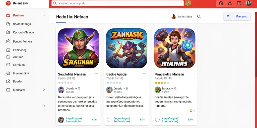 Tampilan awal aplikasi yang menarik dan intuitif.