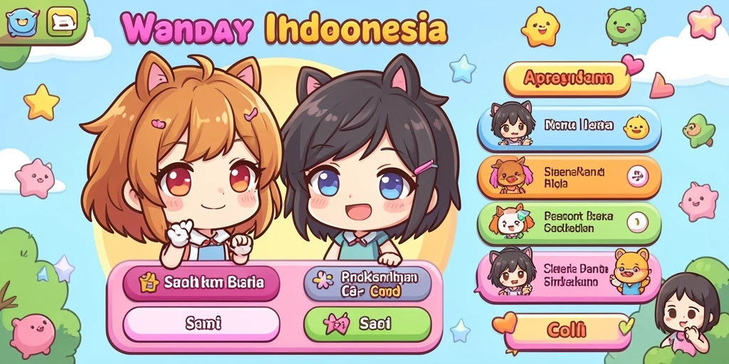 Tampilan antarmuka yang menarik dan modern.