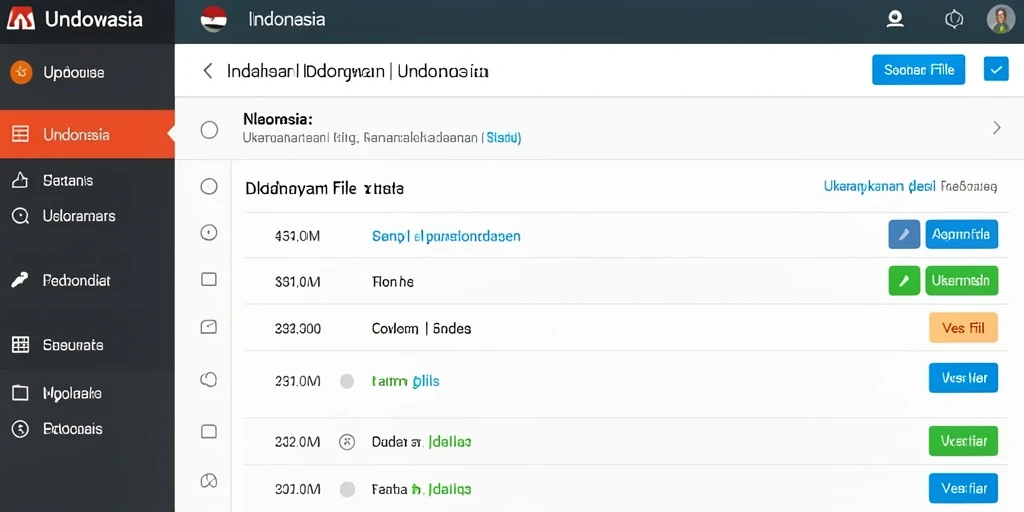 Tampilan antarmuka yang ramah pengguna.