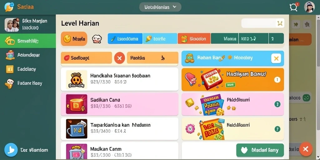 Antarmuka yang ramah pengguna dan menarik.