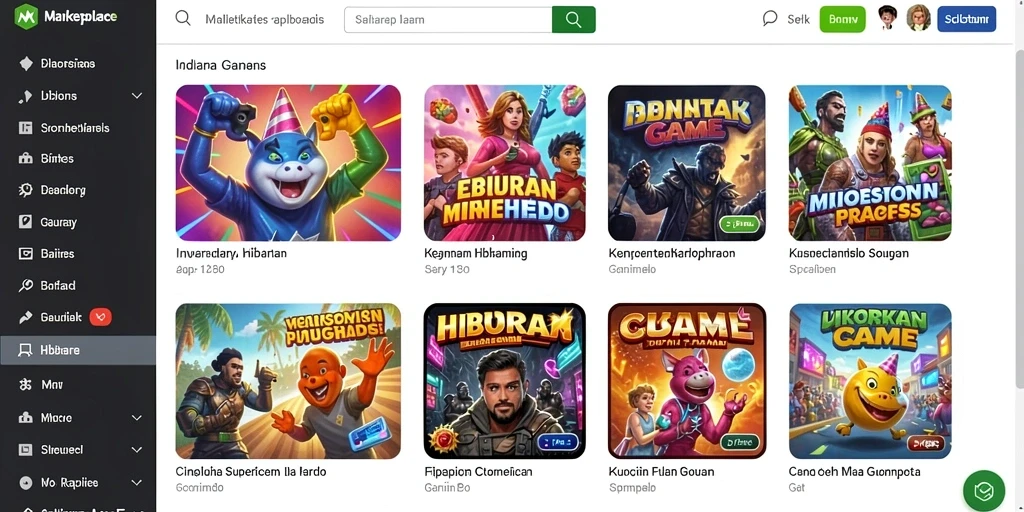 Tampilan antarmuka yang user-friendly dan modern.