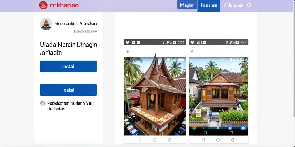 Tampilan antarmuka yang intuitif dan mudah diakses.