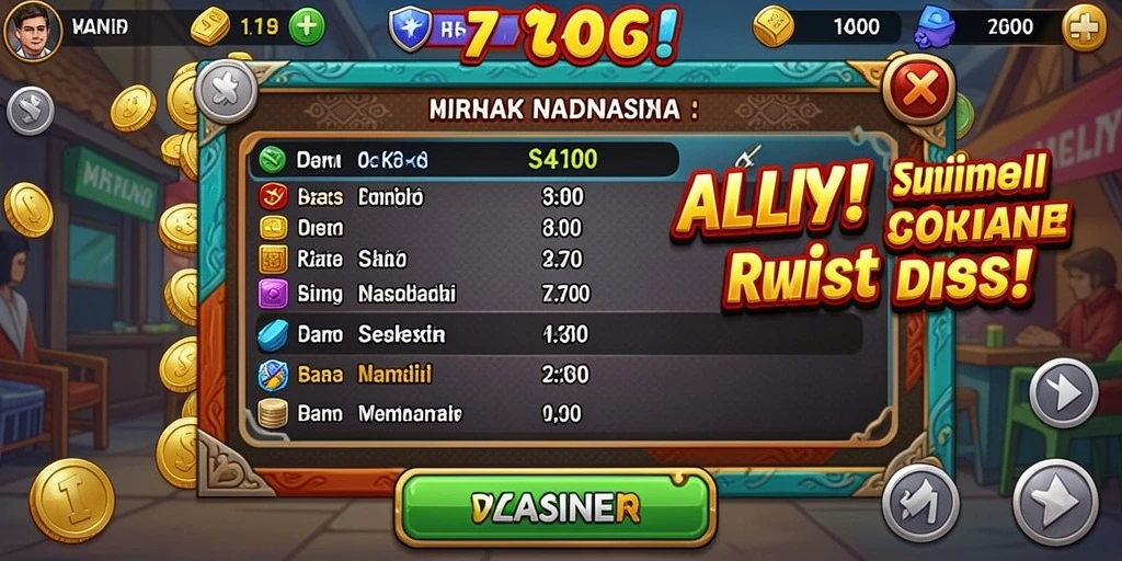 Tampilan antarmuka yang menarik dan user-friendly.