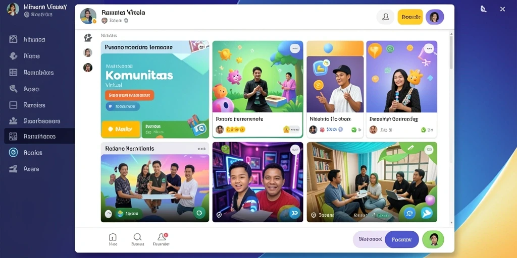 Tampilan antarmuka yang user-friendly.