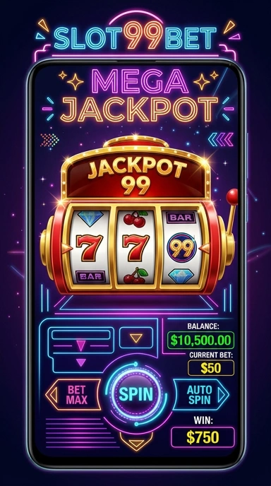 Cuplikan layar menu unduhan slot99bet untuk perangkat Android